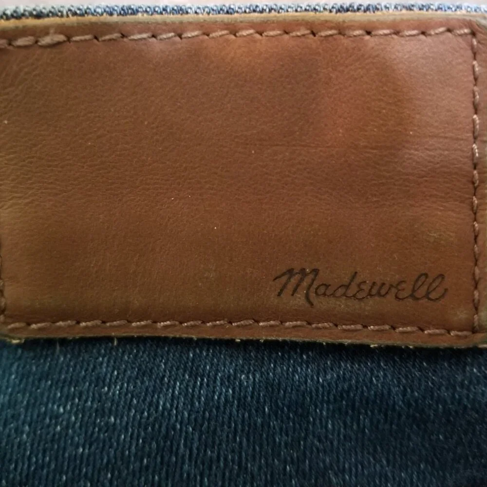 Madewell Jeans Size 29 Stretch Denim Dark Wash - Picture 5 of 8